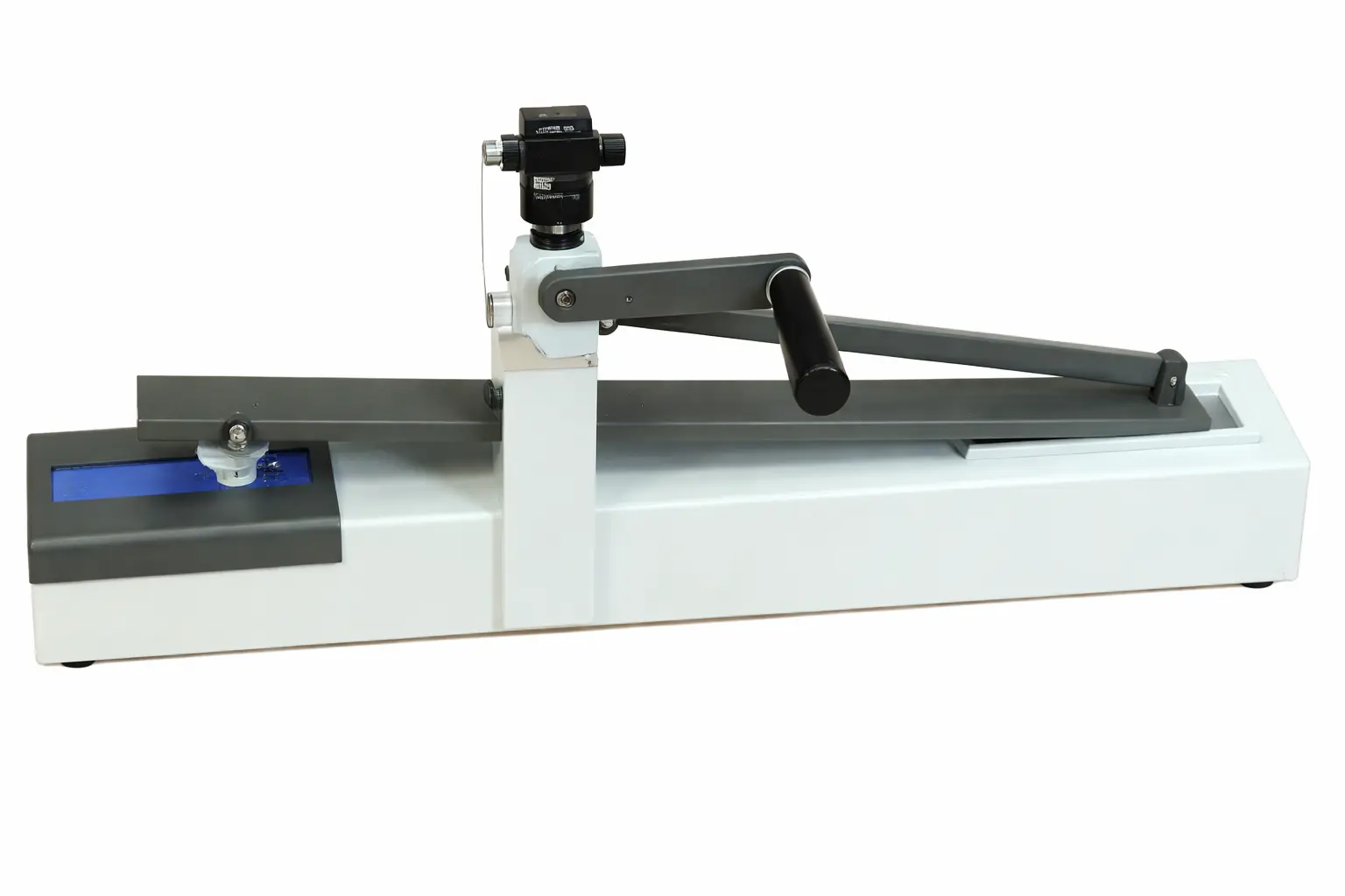 Crockmeter for color fastness to rubbing testing at DG Knitting laboratory