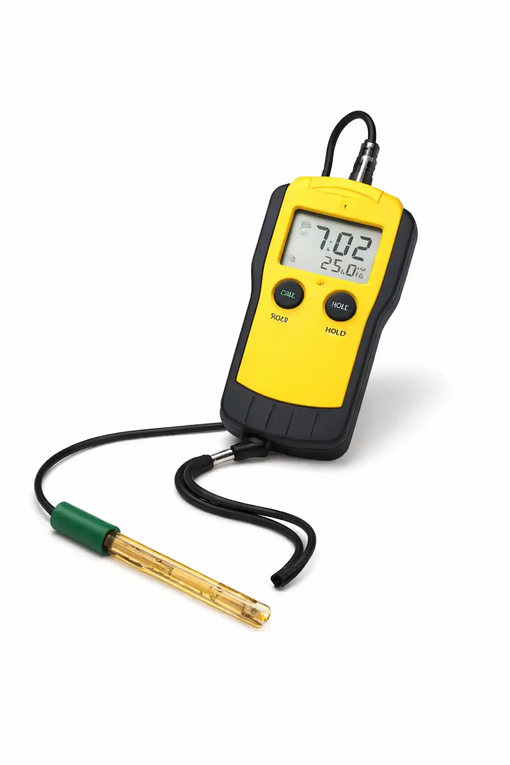 Digital pH Meter for skin-safe fabric verification at DG Knitting quality lab