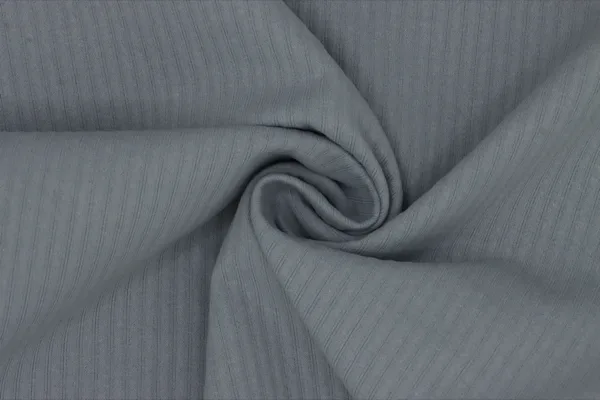 DG COT Starline — 230 GSM circular knit fake cotton fabric draped to show surface and structure, by DG Knitting