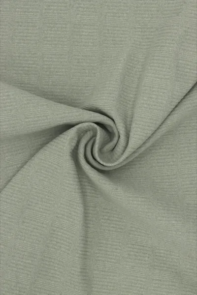 DG COT Dry Line — 240 GSM circular knit fake cotton fabric draped to show surface and structure, by DG Knitting