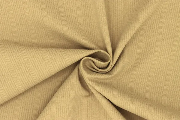 DG COT Fine Rib — 250 GSM circular knit fake cotton fabric draped to show surface and structure, by DG Knitting