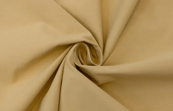 DG COT Biscof — 170 GSM circular knit fake cotton fabric draped to show surface and structure, by DG Knitting