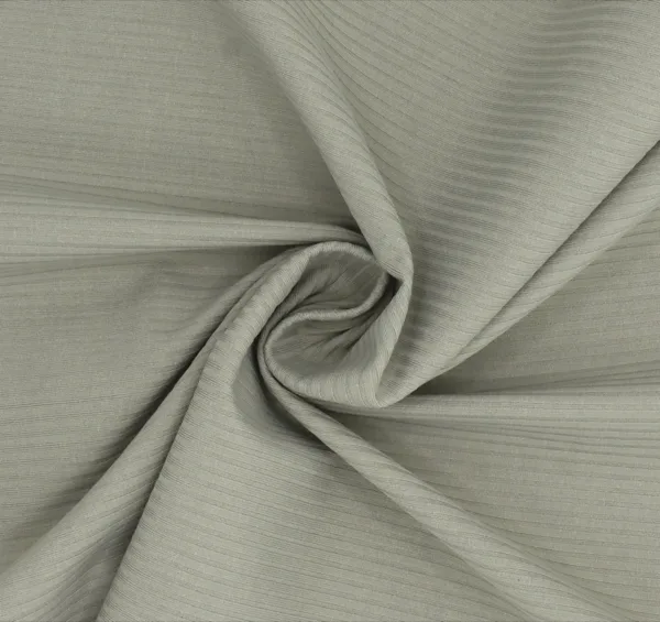 DG COT Wako — 230 GSM circular knit fake cotton fabric draped to show surface and structure, by DG Knitting